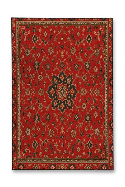 Rugs Modern Halı MOSSO Παραδοσιακό Θεματικό Σχέδιο Υφαντό Χαλί με Βάση Vintag...