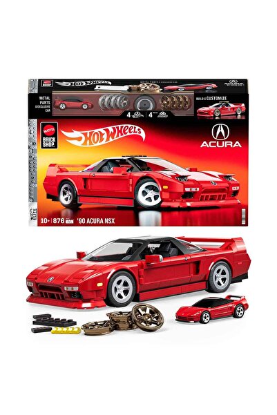 HOT WHEELS Elite Serisi '90 NSX Araba Yapım Seti 876 Parça