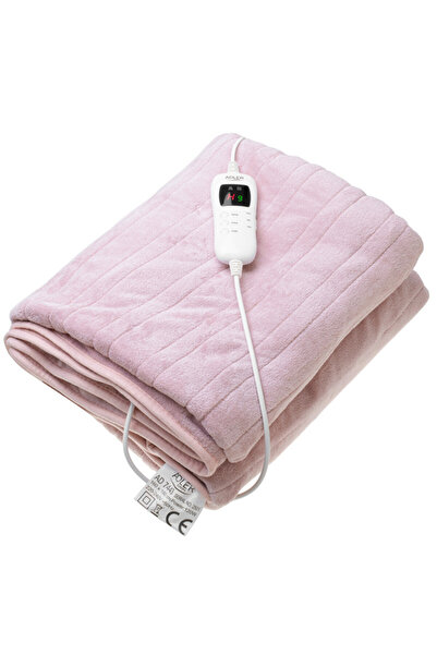 adler Electric blanket AD 7443, 120W, 160x180 cm, LCD, Overheat protection, 7...