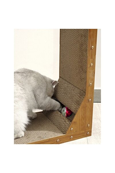 zola Claw and toy sharpener holder, cardboard and mdf, 60 x 40.5 x 25 cm