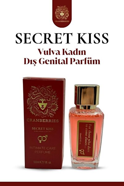 Cranberries Secret Kiss Unisex Genital Bölge Parfümü 50 ml – Koku Giderici & ...