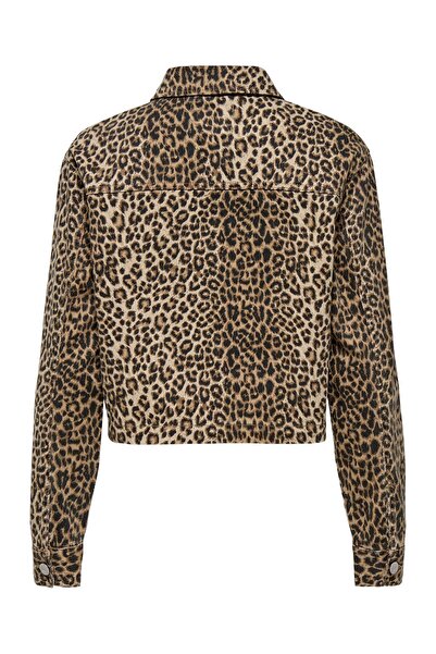 ONLY ONLNAOMI AOP JACKET OTW Women's Brown Blazer - 15347129