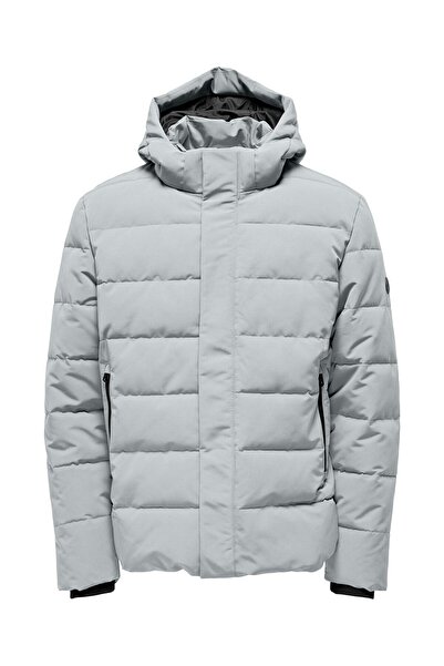 Only & Sons Onscayson Puffa Otw Noos Men's Gray Coat - 22019598