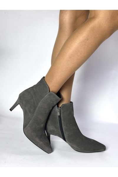 AYNUR BARTINLIOĞLU 21-5509 - GRİ SÜET - 40 - 21-5509-GRİ SÜET-40