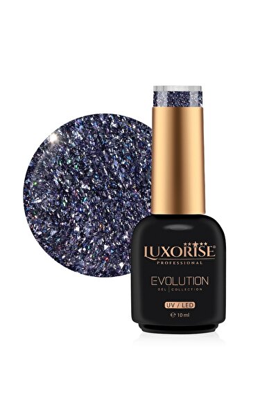 LUXORISE Evolution Semi-Permanent Nail Polish, Moonlight Mirage - Shadowbeam Glow 10ml