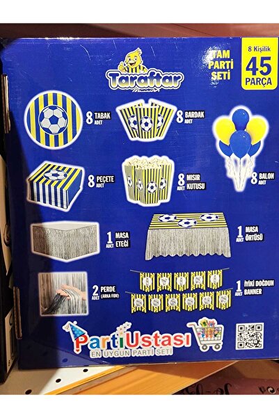 ciciki hediyelik Party Masterfenar Garden Concept Birthday Party Set (45 Pieces)