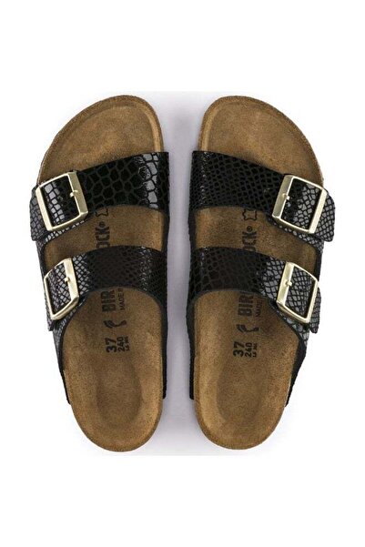 BIRKENSTOK Birkenstock Arizona Birko Flor Snake Black