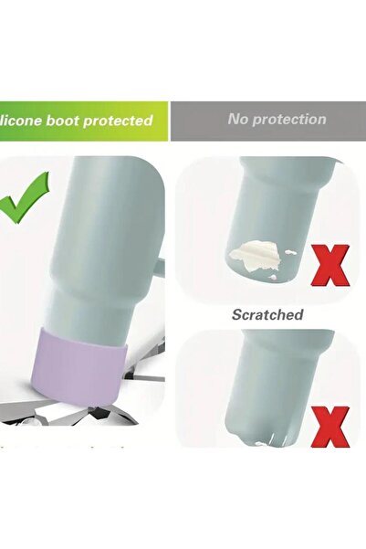 alisa 3 Pieces Silicone Anti-Spill Stopper and Bottom Protection