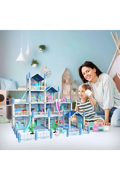 Generic Games/Crafts Dollhouse Toys for Little Girls, Fairy Tale Princess Play Castle