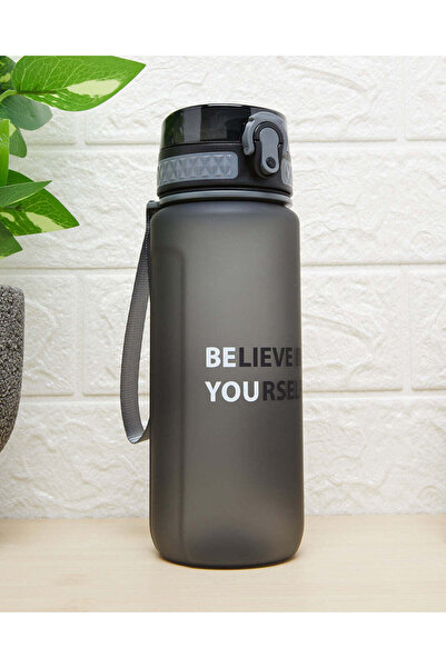 REDTAG زجاجة مياه مطبوع باللون الأسود (700 مل)