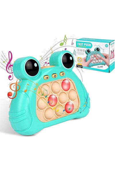 Generic Handheld Electronic Pop Fidget Toy - Sensory Fast-Press Bubble Game for Kids & Adults (Ages 3+)