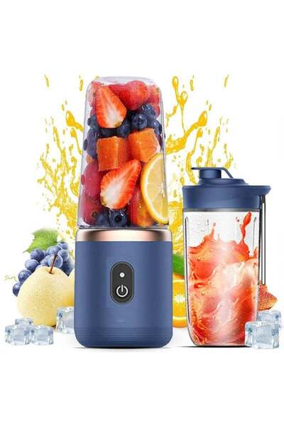 fulina Portable Blender, Personal Blender for Shakes and Smoothies with Travel Lid, with 6 Blades