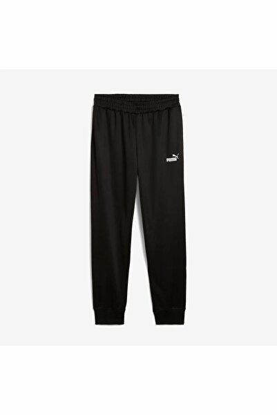 Puma Αριθμός ΕΣΣ. 1 Logo Poly Pants Ανδρικό Φούτερ Παντελόνι 682648-01 ΜΑΥΡΟ