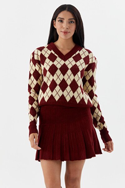 Shopping Shop Knitwear Skirt Suit Yellow