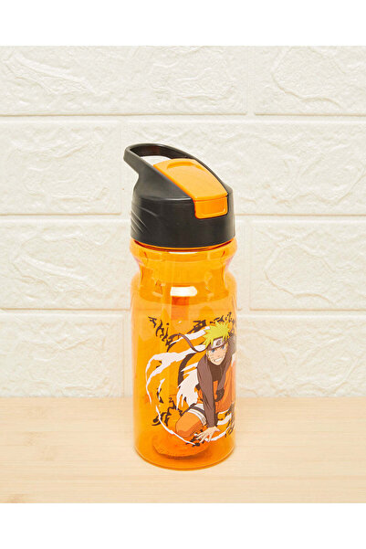 REDTAG Boys Orange Naruto Sport Water Bottle