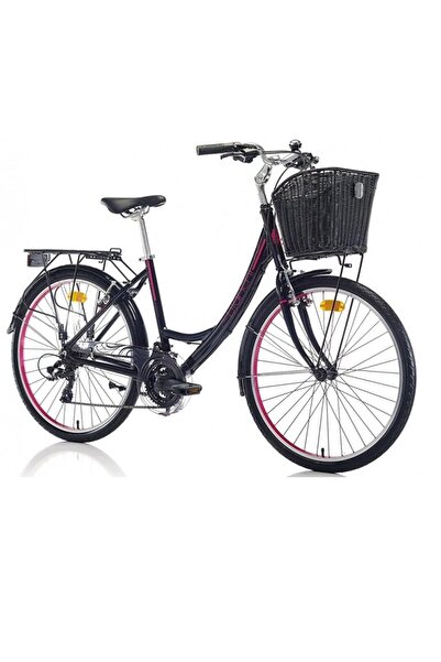 Bianchi Jasmin 26 Jant 21 Vites 457H Şehir Bisiklet Siyah Fuşya