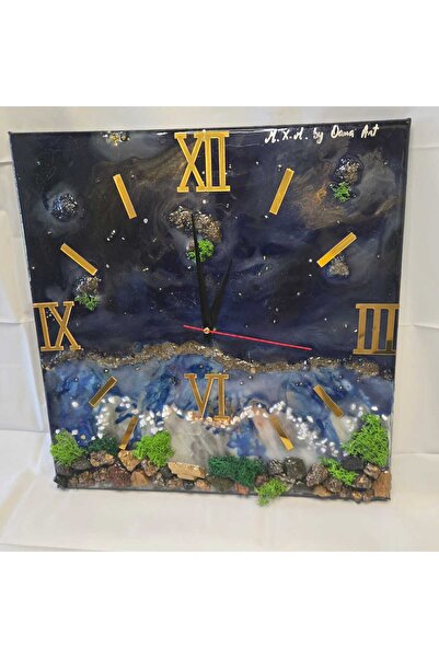 MXM Wall clock ''The Wave of Time''