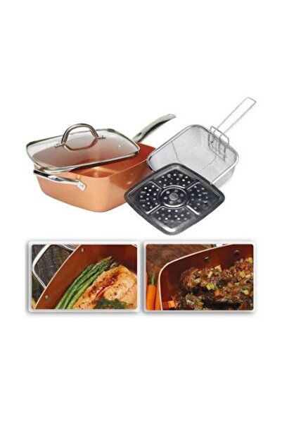 SokShop Non-stick multifunctional pan 5-piece set