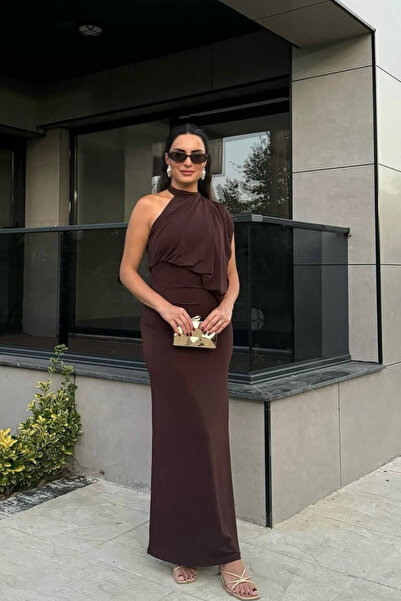 Love Fab Μακρύ φόρεμα με έναν ώμο