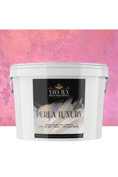 YaYa Color Vopsea decorativa de Lux, Perla Luxury cu Fulgi Perlati, Orhidee, ...