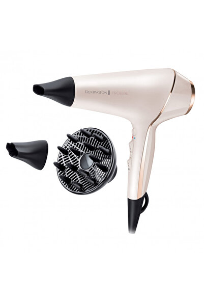 Remington Uscător de păr AC9140 PROLUXE, 2400W, OPTIheat, ionizare, 3 viteze, 2 temperaturi, roz/auriu