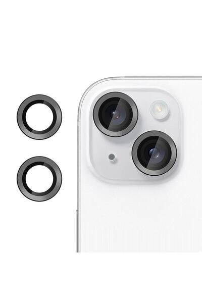 bovinox iPhone 15 Compatible Lens Camera Protector Premium Camera Lens Protec...