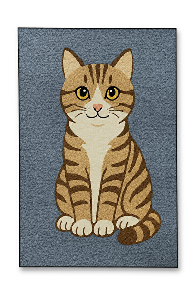 Rugs Modern Halı MOSSO Διακοσμητικό χαλί vintage με υφαντό σχέδιο με θέμα τη ...