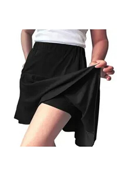 Cobciecs Women's short skirt with pants underneath, for hiking,