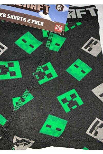 MINECRAFT Set of 2 pairs of boys' boxers