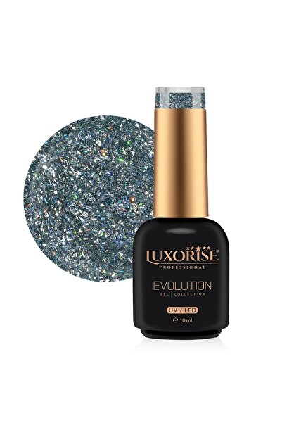 LUXORISE Evolution Semi-Permanent Nail Polish, Moonlight Mirage - Lunar Ash 10ml