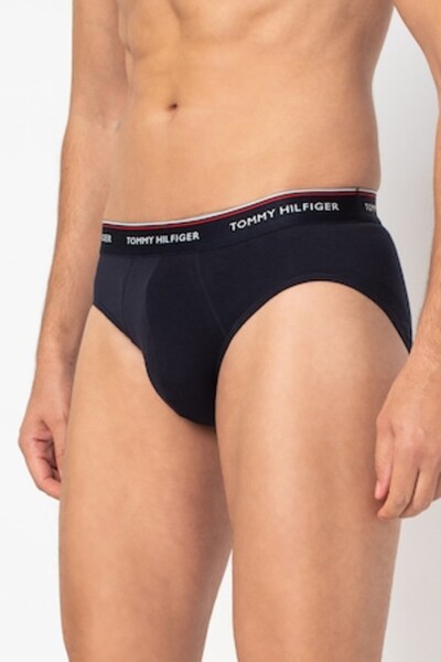 Tommy Hilfiger , Briefs - 3 pairs, Dark Blue / Green / Red, M