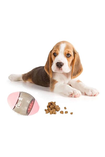 zola Puppy toy,with food slowing dispenser, 13x8.5 cm, pink