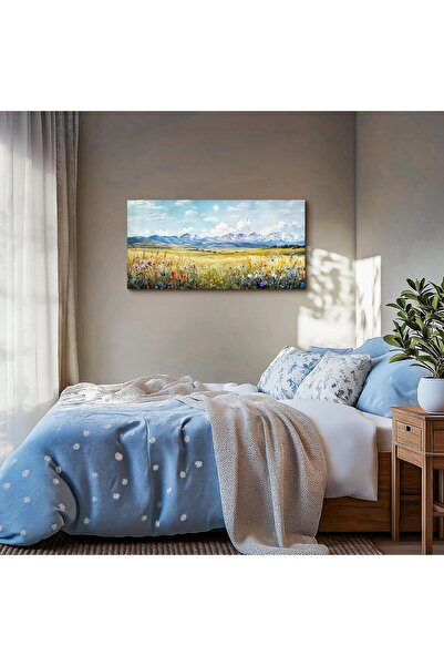 ALAYRA International Still Life Flower Framed Canvas Wall Art (60x120 cm) – V...