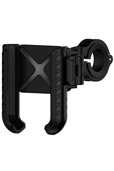 zola Phone holder, for bicycle handlebar, plastic, 360 degree rotation, handle size 10x13x9 cm, black