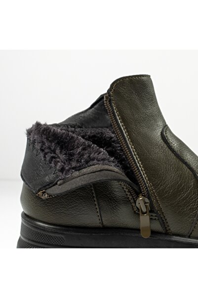 BMoD Women's green boots with thick sole MOD06477