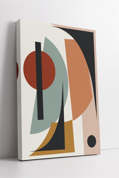 KOSS Dijital Tablou decorativ pe pânză în stil boho modern, minimalist, color...