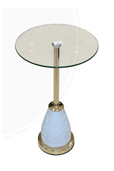 AL-Sahah Glass tea table - 54 cm
