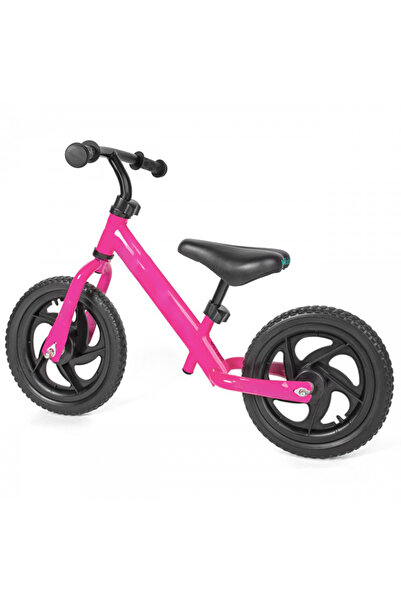 zola Children's bike without pedals, soft saddle, adjustable, 12', pink
