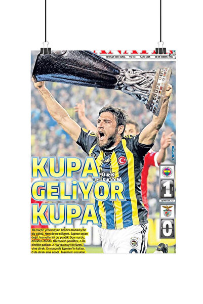 VİNTAGE GEZEGEN Fenerbahçe Poster2 - Retro Duvar Dekoru