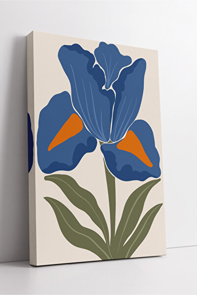 KOSS Dijital Pictură decorativă pe pânză în stil boho, cu model de flori alba...