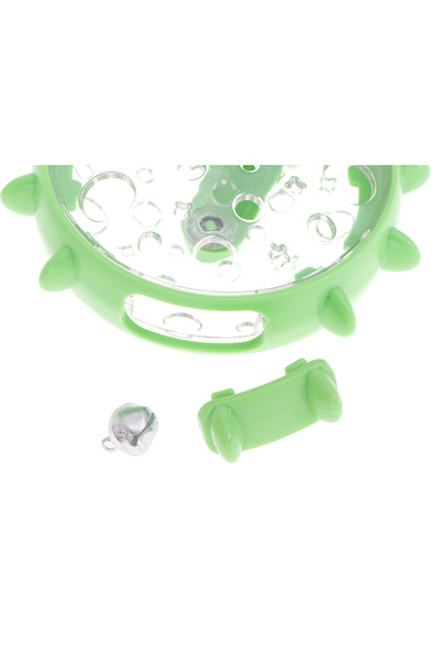 zola Feeding toy for dogs and cats, windmill model, plastic, with suction cup, 16.5x14x7.5 cm, turquoise