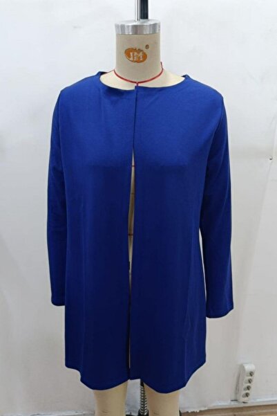 Mossta Μακρυμάνικο μπουφάν με ανοιχτό κόψιμο - μπλε κοβαλτίου