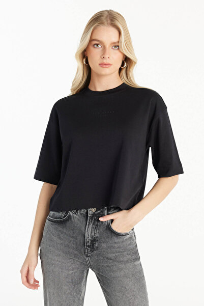 Ted Baker SİYAH KUTU FORM TSHİRT