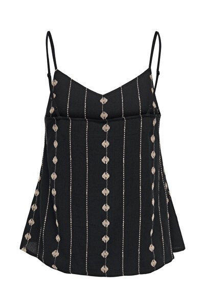 ONLY Onlviana Singlet Ptm Women's Black Blouse - 15346755