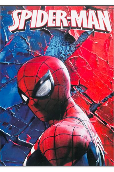 Deniz Oyuncak SPIDER-MAN BOYAMA KİTABI STICKER HEDİYELİ ARKA KAPAK KESİLEREK ...