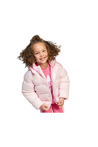 adidas Down Jacket Children's Casual Coat Jv8547 Pink