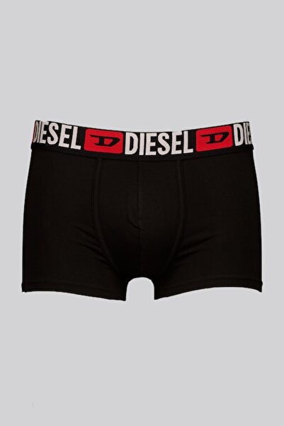 Diesel boxer set with logo waistband - 2 pairs, Red / Black, M
