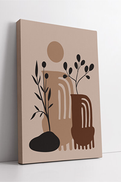 KOSS Dijital Pictură abstractă albastru cobalt și pictură minimală pe pânză c...