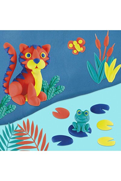 Generic Play-Doh Colors Wild Non-Toxic, Multi-Color, 4-Pack