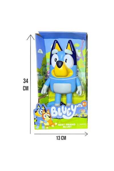 bluey Figurină, 34 cm - Jucărie decorativă pentru copii